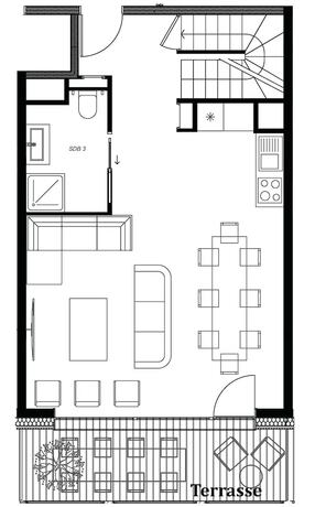 Imagen general del Lodge des Glaciers. Foto 2