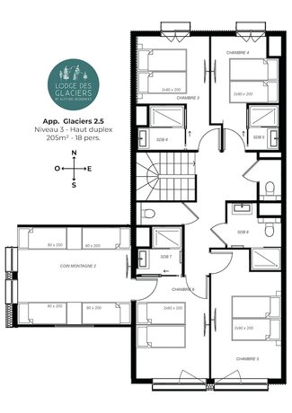 Imagen general del Lodge des Glaciers. Foto 3