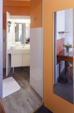 Imagen de la habitación del Logis Au Relais Du Porhoet. Foto 5