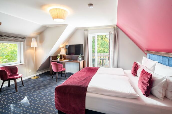 Imagen de la habitación del Logis Hotel QUARTIER 5. Foto 13