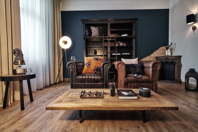 Imagen de los interiores del Loungehotel Seeterrassen Wandlitzsee. Foto 15