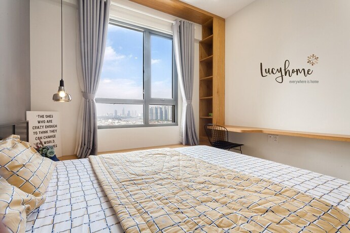 Imagen de la habitación del Lucyhome Masteri Thao Dien Apartment. Foto 19
