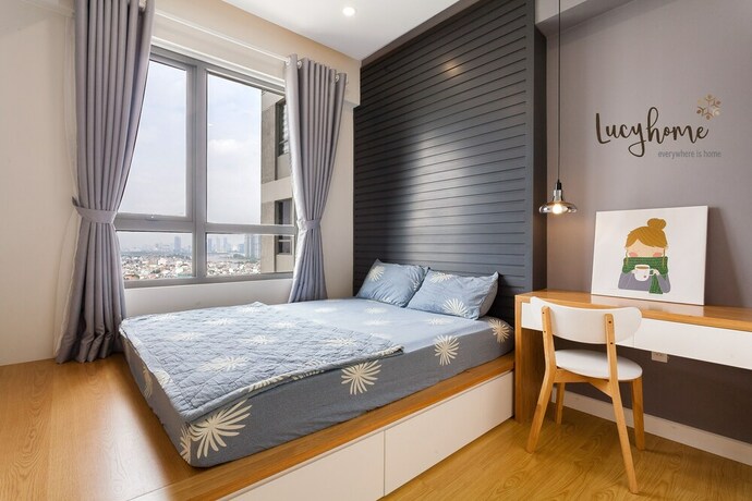 Imagen de la habitación del Lucyhome Masteri Thao Dien Apartment. Foto 26