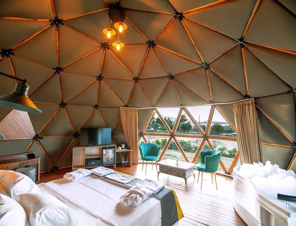 Imagen de la habitación del Lussoglamping. Foto 13