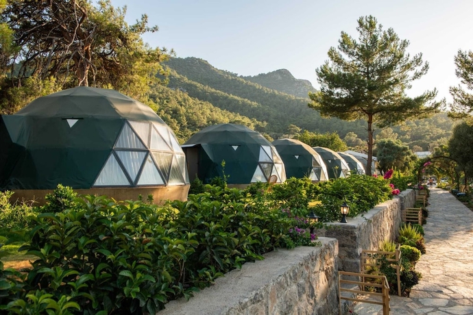 Imagen general del Lussoglamping. Foto 1