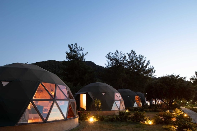 Imagen general del Lussoglamping. Foto 7