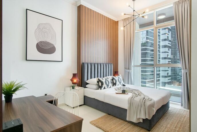 Imagen general del Luxe Apartments near Dubai Mall, Burj Khalifa - Pool, Gym, and Parking by Sojo Stay. Foto 7