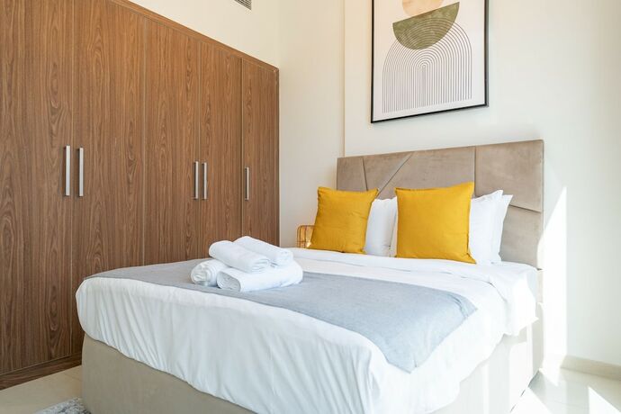 Imagen de la habitación del Luxe Apartments near Dubai Mall, Burj Khalifa - Pool, Gym, and Parking by Sojo Stay. Foto 20