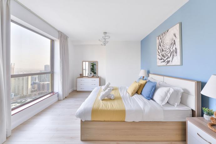 Imagen de la habitación del Luxury JBR - Marina View - 5* Beach Resorts Access. Foto 10