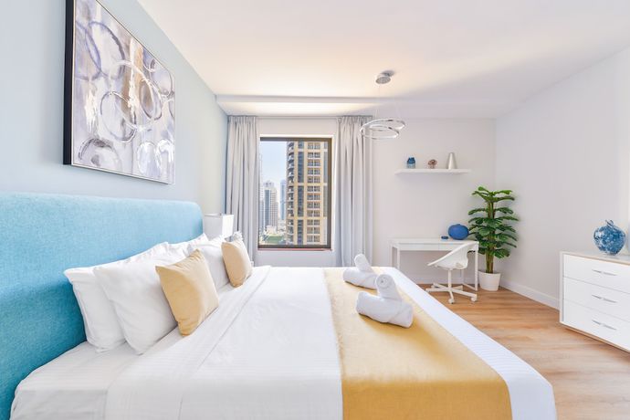 Imagen de la habitación del Luxury JBR - Marina View - 5* Beach Resorts Access. Foto 14