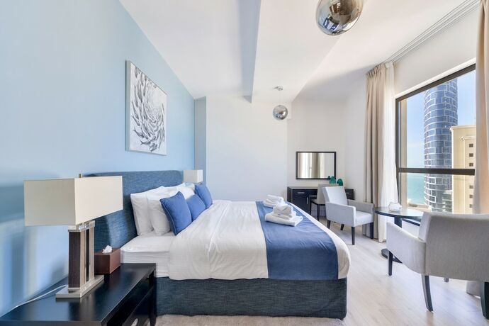 Imagen de la habitación del Luxury JBR Shams - Sea or Marina View - Free 5 star Beach Resorts Access!. Foto 15