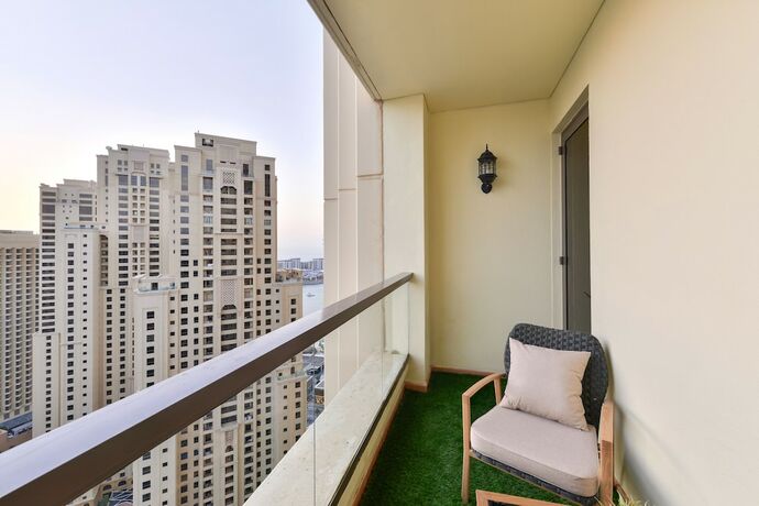 Imagen general del Luxury Jbr I Sea View I Free Beach Resort Access. Foto 7