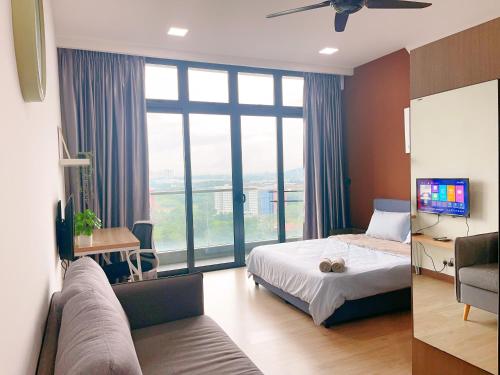 Imagen de la habitación del MONIC STAYCATION #Green Haven near Senibong&Regency. Foto 19