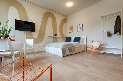 Imagen de la habitación del MOWO conneKT - Monteurwohnungen in Kitzingen. Foto 20