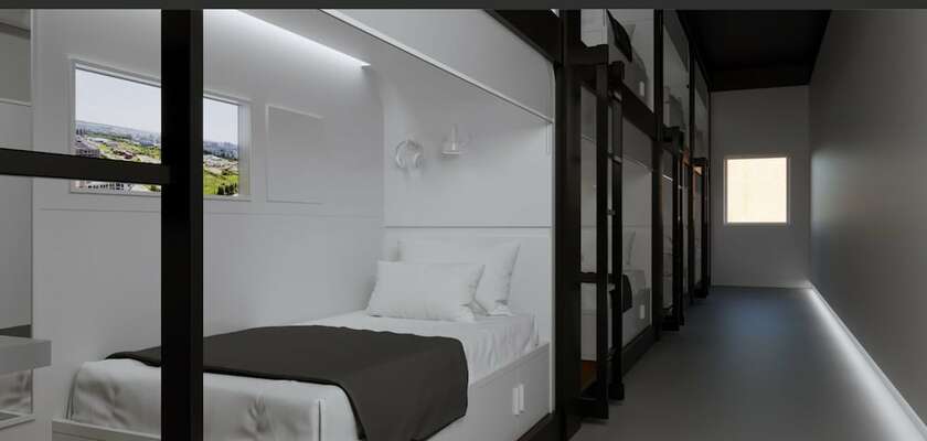 Imagen de la habitación del MPods Málaga. Foto 20