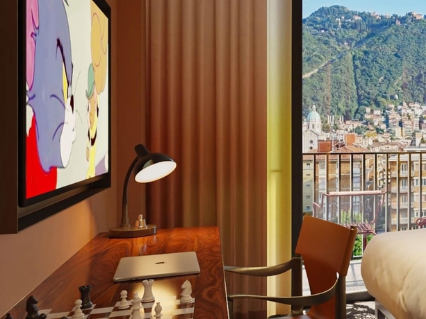 Imagen de la habitación del Mama Shelter Lake Como. Foto 11