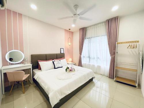 Imagen de la habitación del Manhattan Premier Suites IPOH Waterpark by uBook. Foto 12