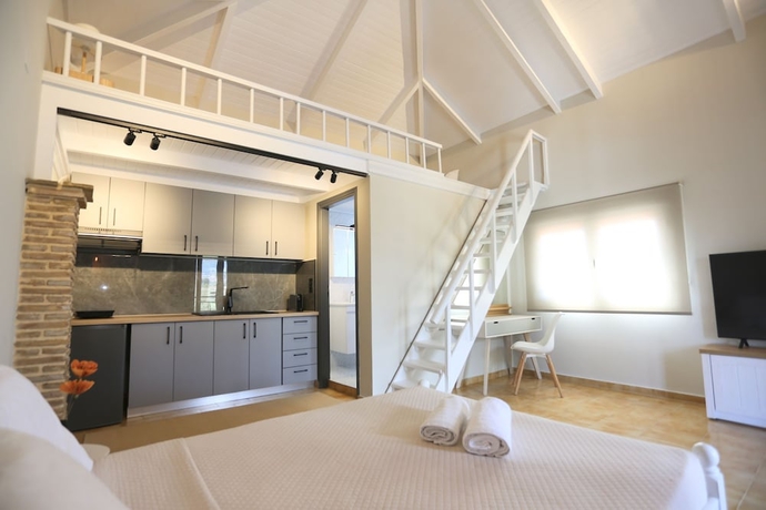 Imagen de la habitación del Manthos Beachfront Apartments. Foto 2