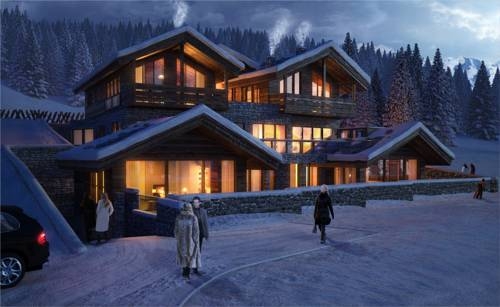 Imagen general del Mathon Chalet Residences concept by zhero. Foto 1