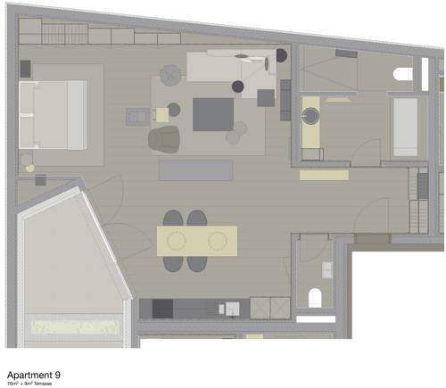 Imagen de la habitación del Mathon Chalet Residences concept by zhero. Foto 4