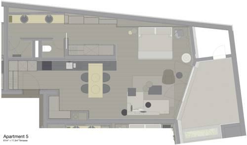 Imagen de la habitación del Mathon Chalet Residences concept by zhero. Foto 8