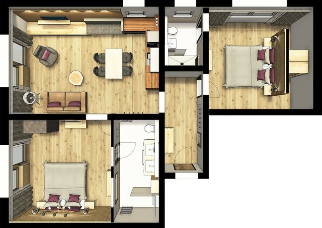 Imagen de la habitación del Maximilian Appartements. Foto 11