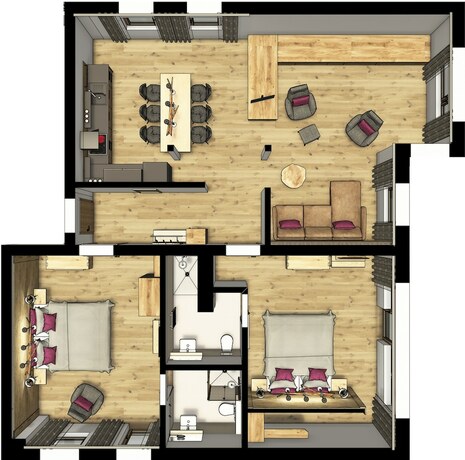 Imagen de la habitación del Maximilian Appartements. Foto 20