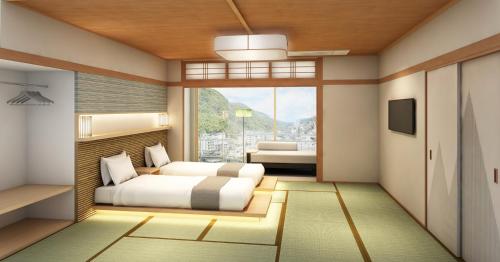 Imagen de la habitación del Miharashinoyado Fronden. Foto 6