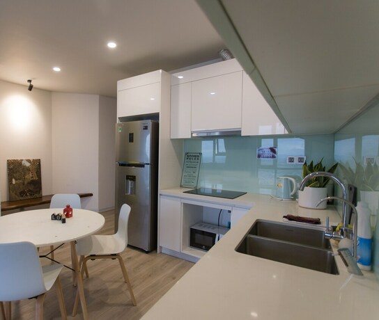 Imagen de la habitación del Mipec Riverside Long Bien Apartment. Foto 4