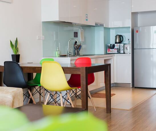 Imagen de la habitación del Mipec Riverside Long Bien Apartment. Foto 9