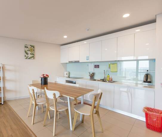 Imagen de la habitación del Mipec Riverside Long Bien Apartment. Foto 15