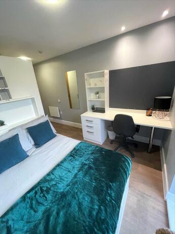 Imagen general del Modern Ensuite Rooms with Shared Kitchen at Tramways in Chester for Students Only. Foto 7