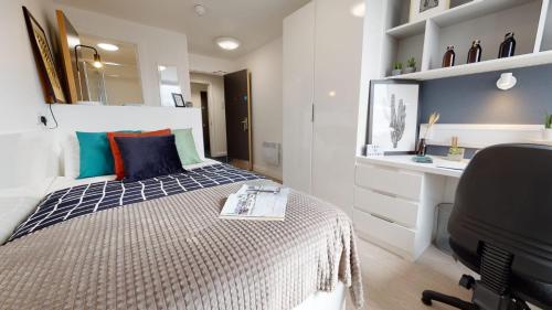 Imagen general del Modern Private Ensuite with Shared Kitchen at The Brickworks Student Accommodation in York. Foto 18