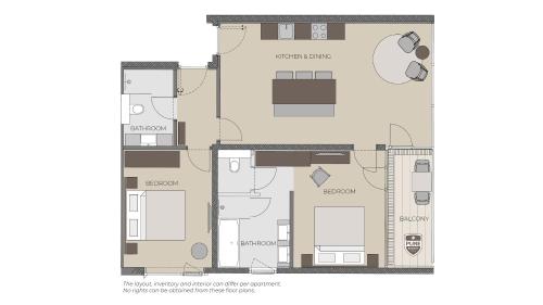 Imagen de la habitación del Montafon Suites Schruns by ALPS RESORTS. Foto 17