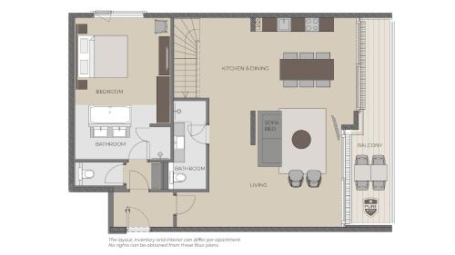 Imagen de la habitación del Montafon Suites Schruns by ALPS RESORTS. Foto 20