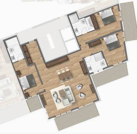Imagen de la habitación del Mountain Spa Residences. Foto 5