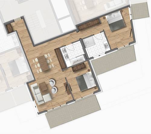 Imagen de la habitación del Mountain Spa Residences. Foto 9