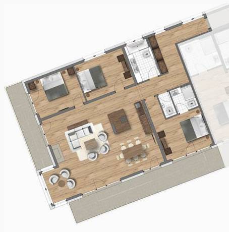 Imagen de la habitación del Mountain Spa Residences. Foto 11