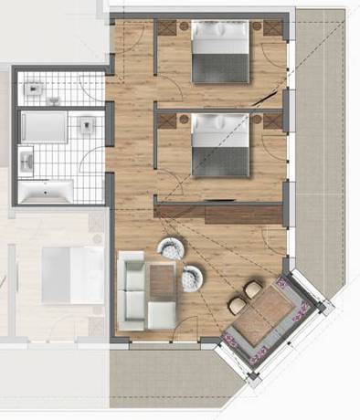 Imagen de la habitación del Mountain Spa Residences. Foto 12