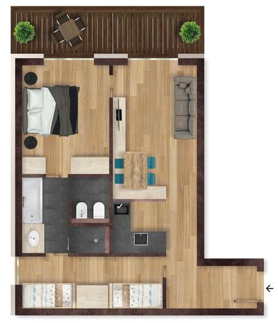 Imagen general del Movi Family Apart-Hotel. Foto 3