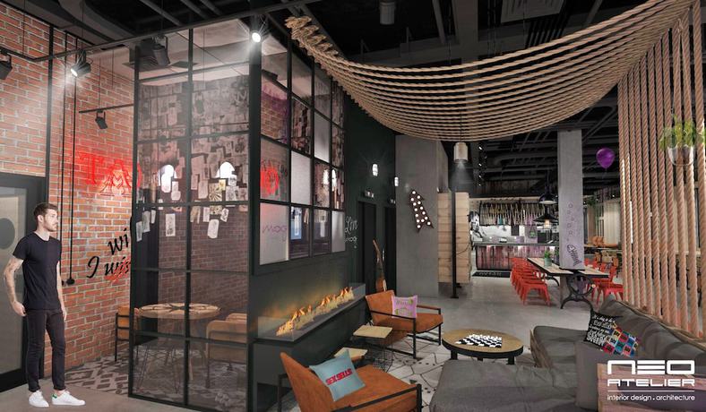 Imagen de los interiores del Moxy Bremen. Foto 19