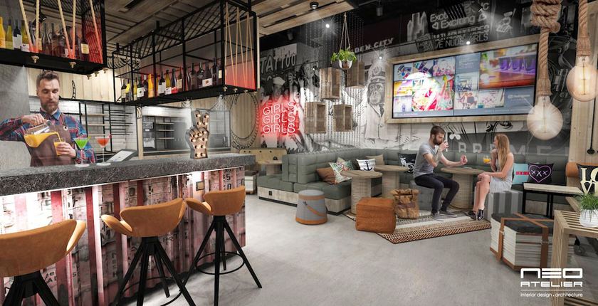 Imagen del bar/restaurante del Moxy Bremen. Foto 6