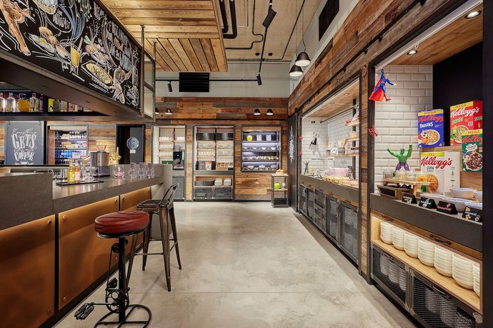 Imagen del bar/restaurante del Moxy Cologne Muelheim, a Marriott. Foto 5