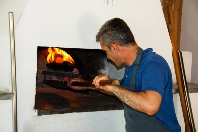 Imagen del bar/restaurante del Myndos Bed and Breakfast. Foto 4