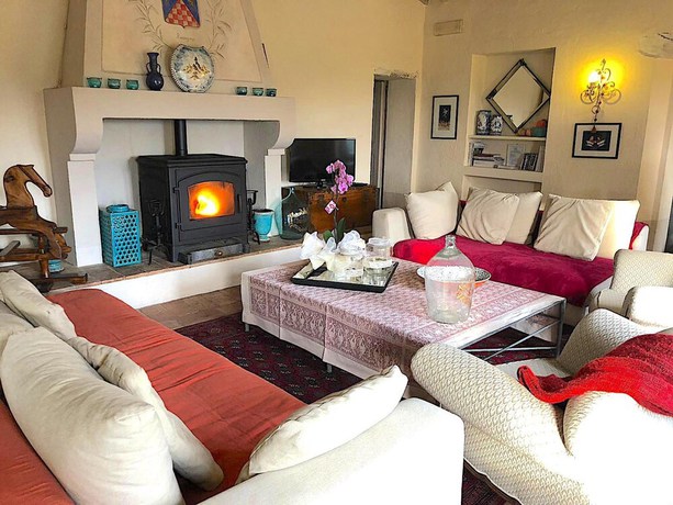 Imagen de la habitación del New Casale Volare Stylish Tuscany Farmhouse With House Chef Pool Pet Friendly Thermal Baths. Foto 4