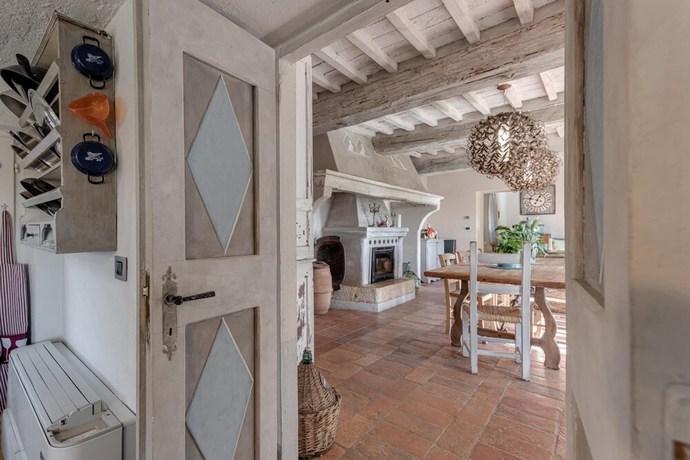 Imagen de la habitación del New Casale Volare Stylish Tuscany Farmhouse With House Chef Pool Pet Friendly Thermal Baths. Foto 15