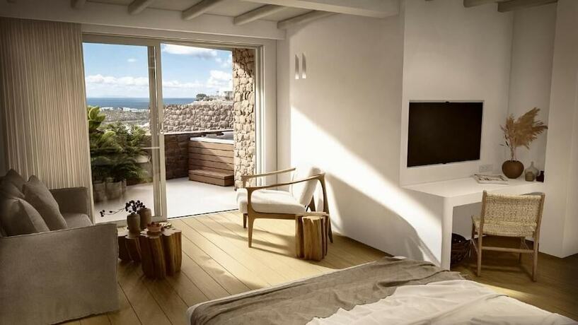 Imagen de la habitación del Nomia Sunset Suites Mykonos. Foto 20