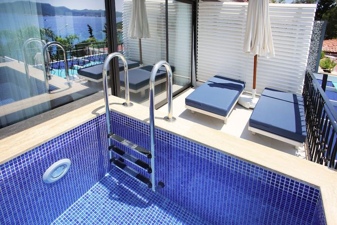 Imagen general del Nur Beach Hotel, Kas. Foto 1
