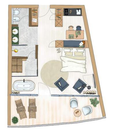Imagen de la habitación del OLM Nature Escape - Eco Aparthotel. Foto 19