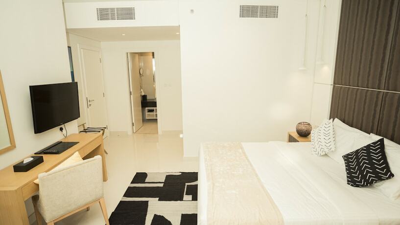 Imagen de la habitación del OSKENA Vacation Homes - Damac Maison Canal View. Foto 11